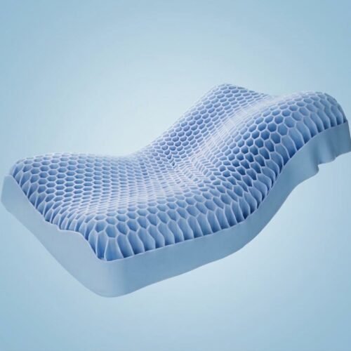 Honeycomb Cooling Pillow – Adaptive Gel Grid Neck Support (5 Colors)